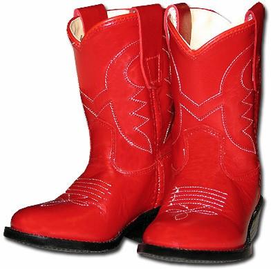 Jama Kid s Cowboy Boots Red Cry Baby Ranch